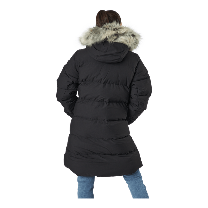 W Blossom Puffy P Black