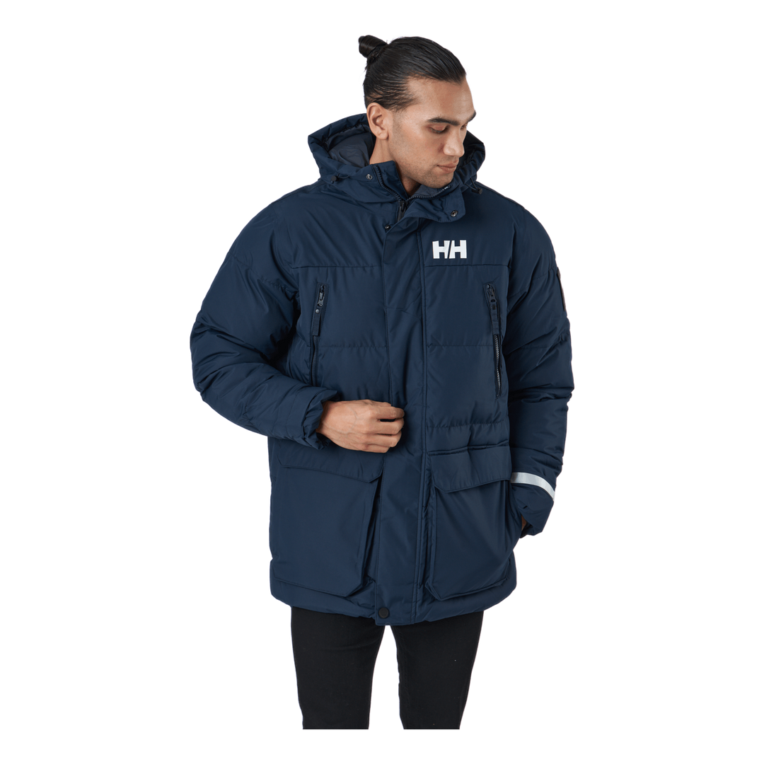 Reine Puffy Jacket Navy