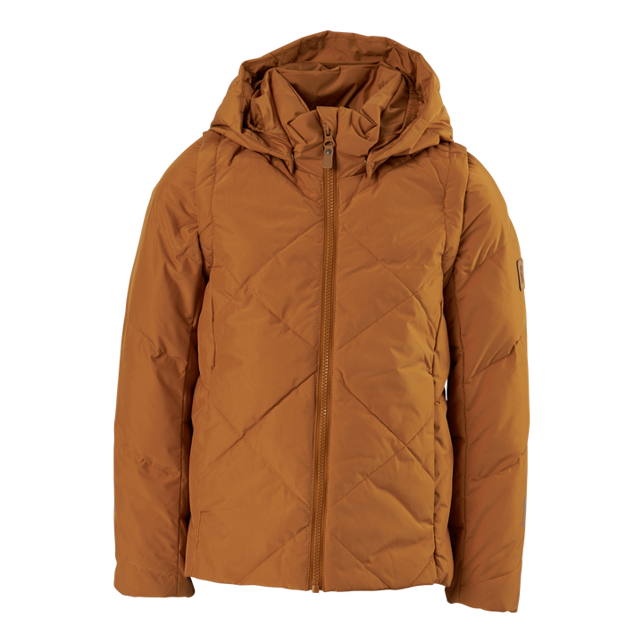 Down jacket Paahto Golden brown