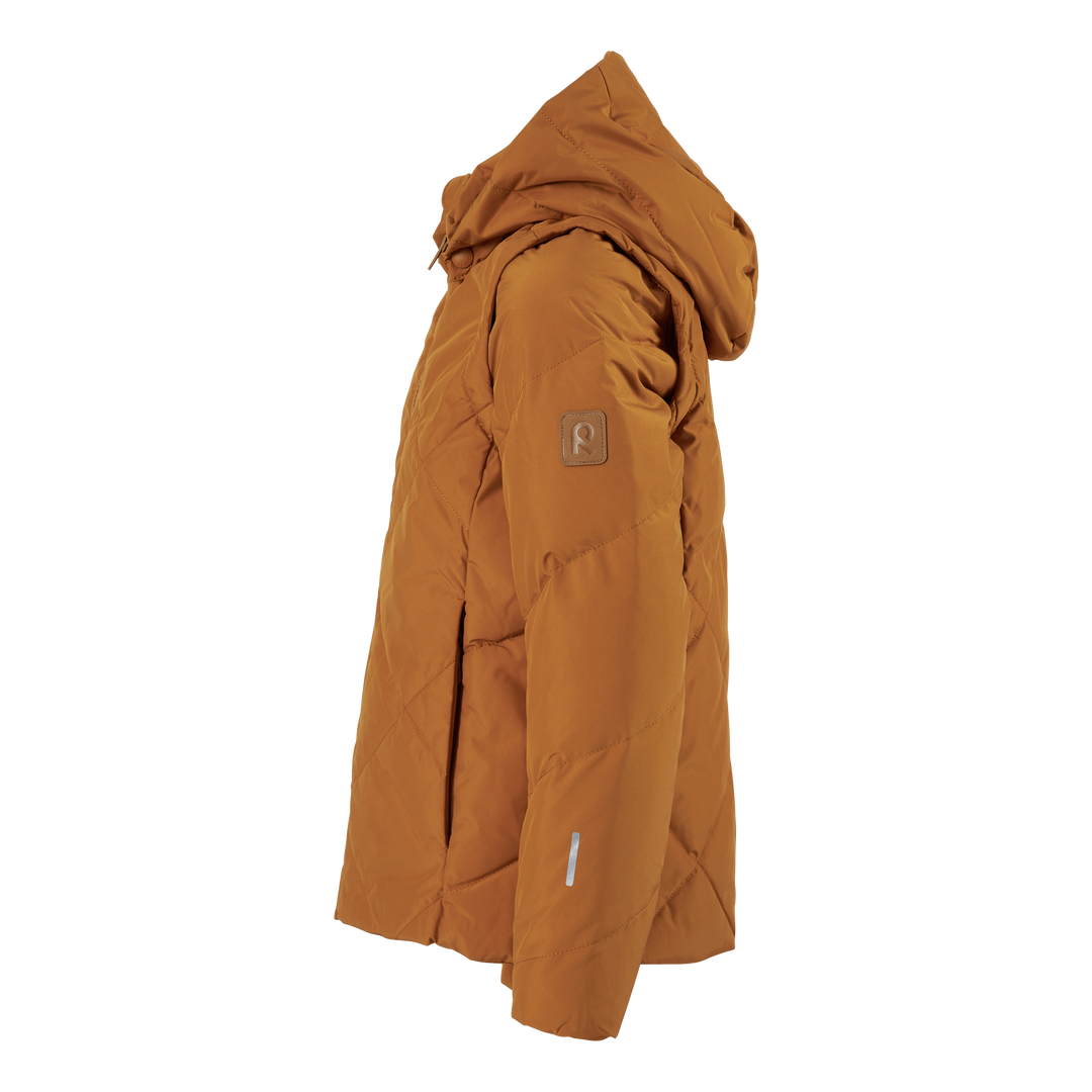 Down jacket Paahto Golden brown