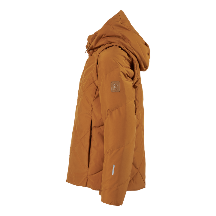 Down jacket Paahto Golden brown