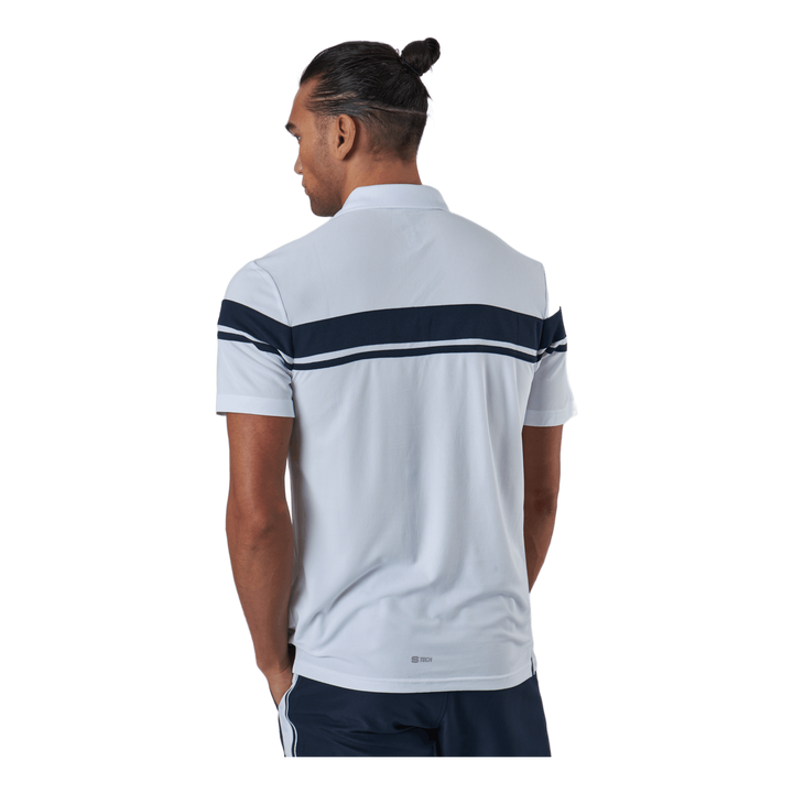 Young Line Pro Polo White/navy