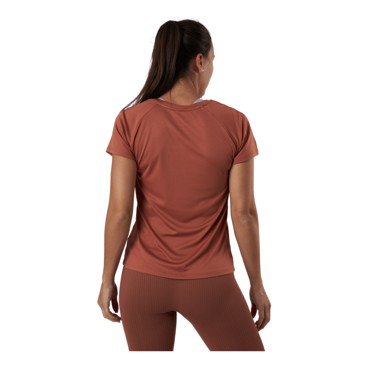 Active Logo Tee Copper Brown