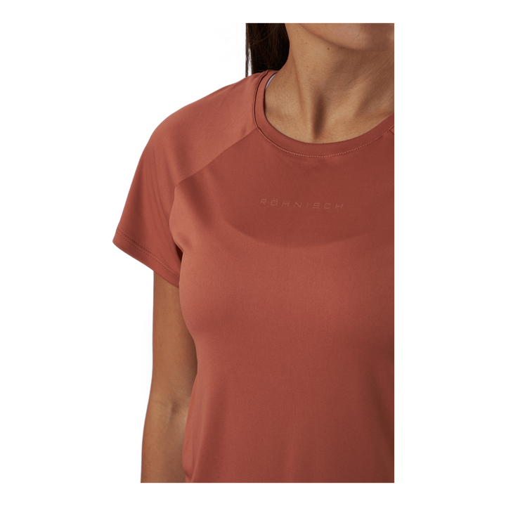 Active Logo Tee Copper Brown