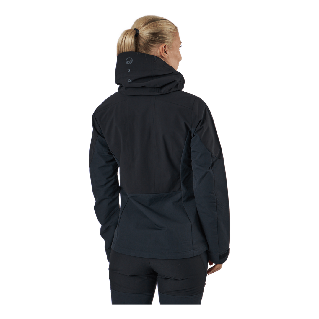 Pallas W Ii Warm Hybrid Jacket Black