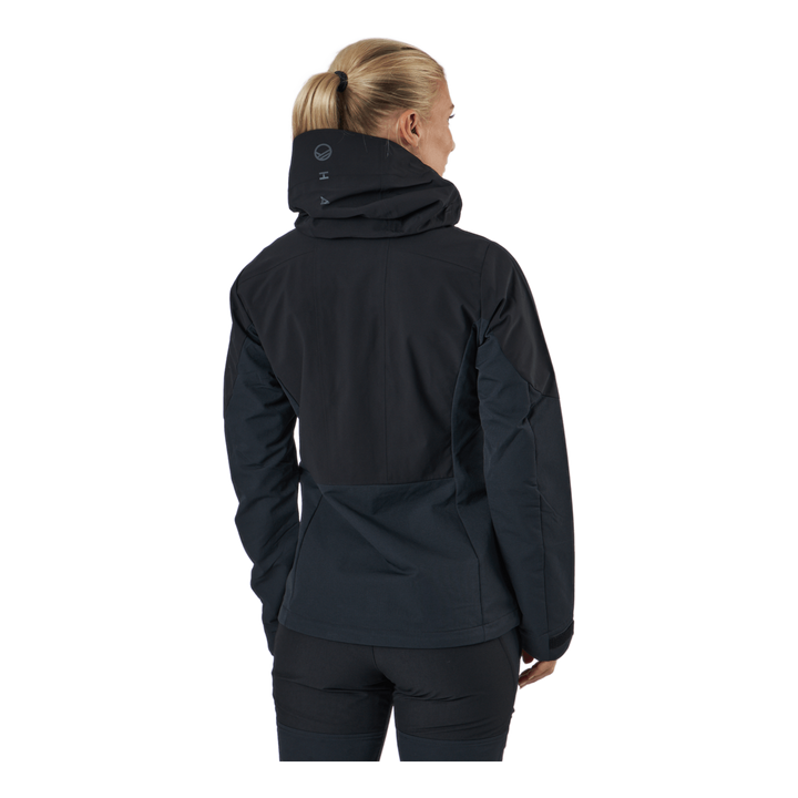 Pallas W Ii Warm Hybrid Jacket Black