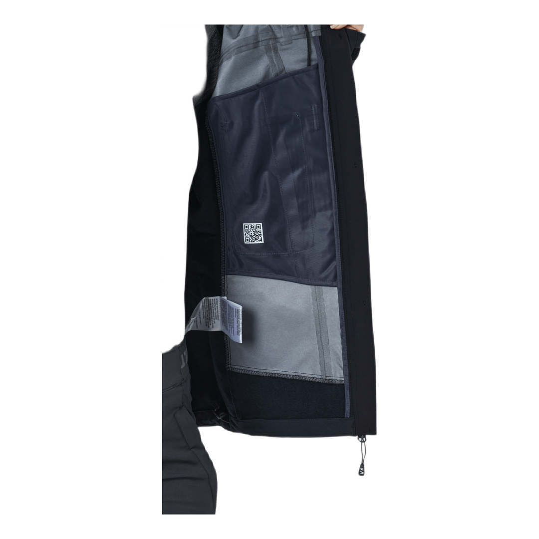 Pallas W Ii Warm Hybrid Jacket Black