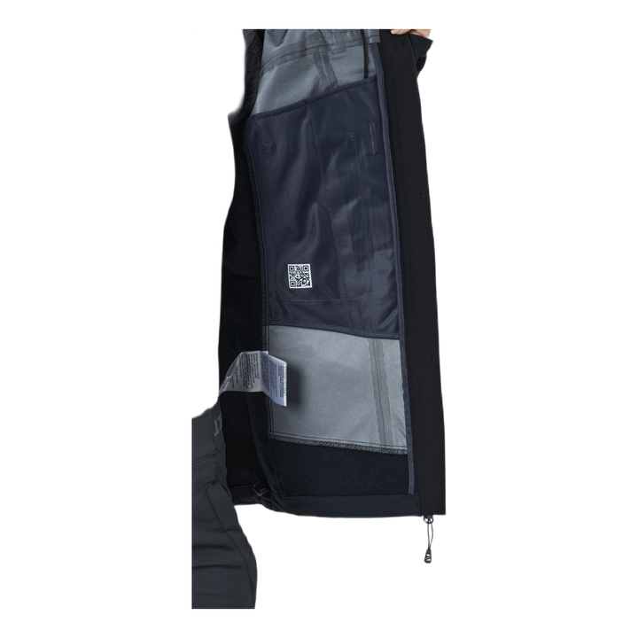 Pallas W Ii Warm Hybrid Jacket Black