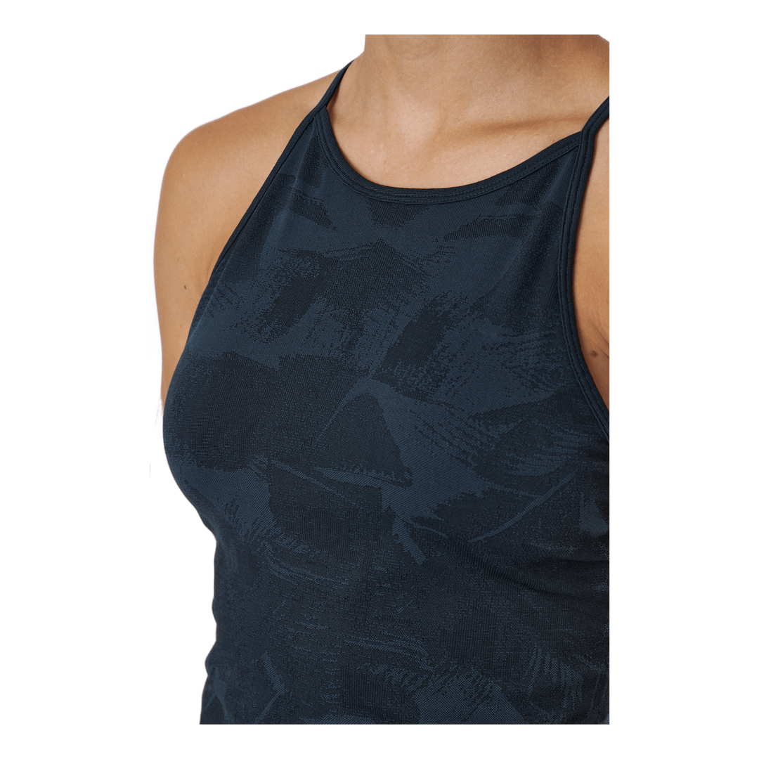 Botanical Strap Tank Botanical Blue