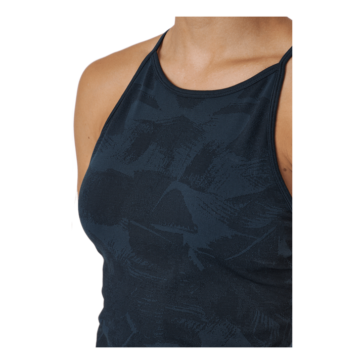 Botanical Strap Tank Botanical Blue