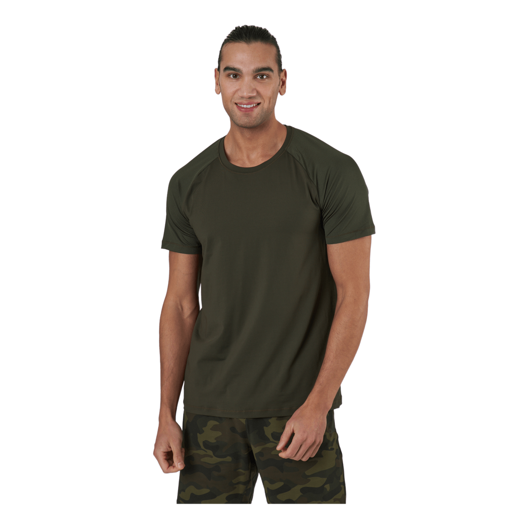 M Structured Tee Forest Green