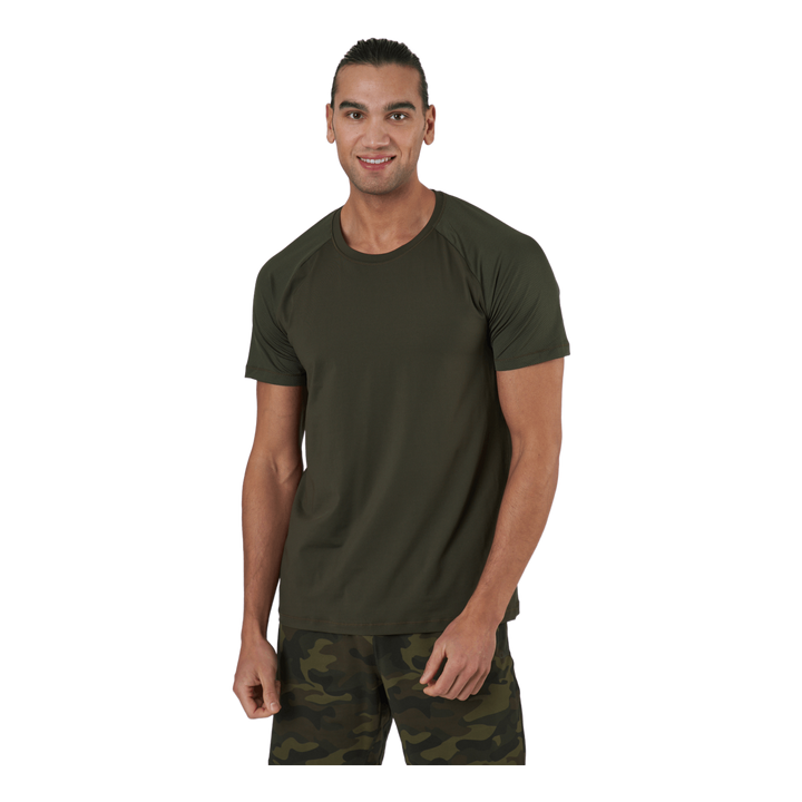 M Structured Tee Forest Green