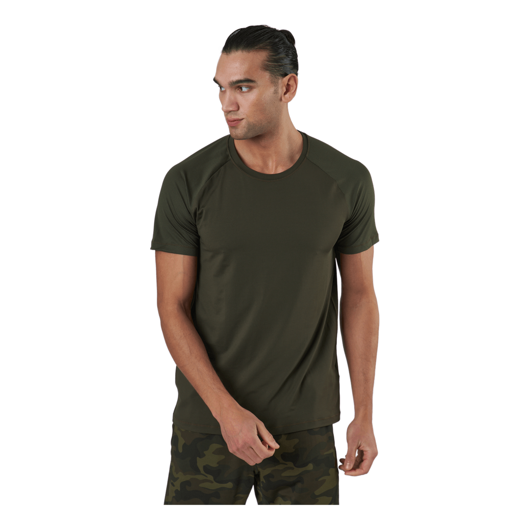 M Structured Tee Forest Green