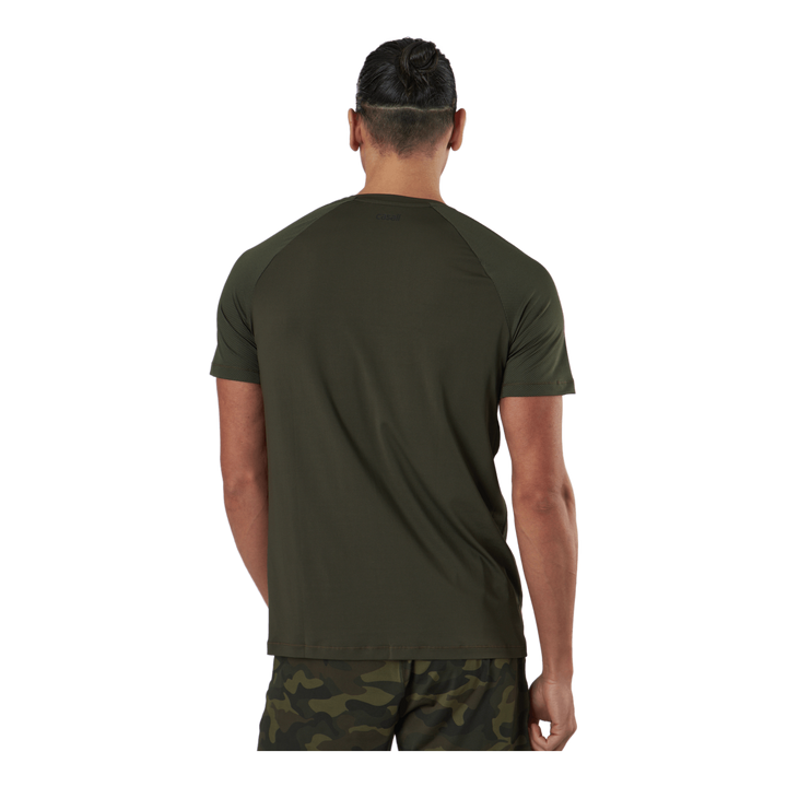 M Structured Tee Forest Green