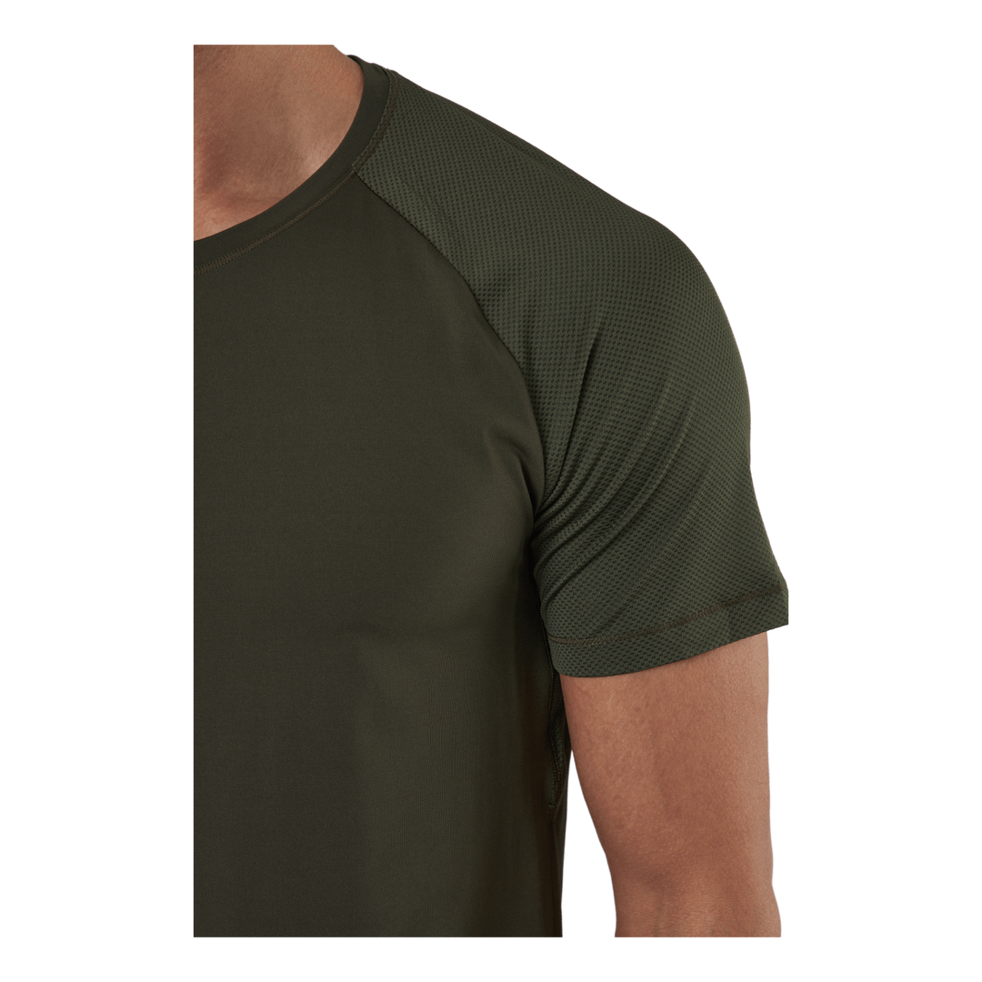 M Structured Tee Forest Green