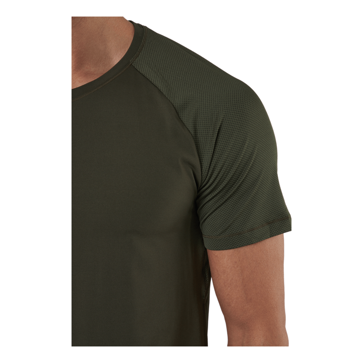 M Structured Tee Forest Green