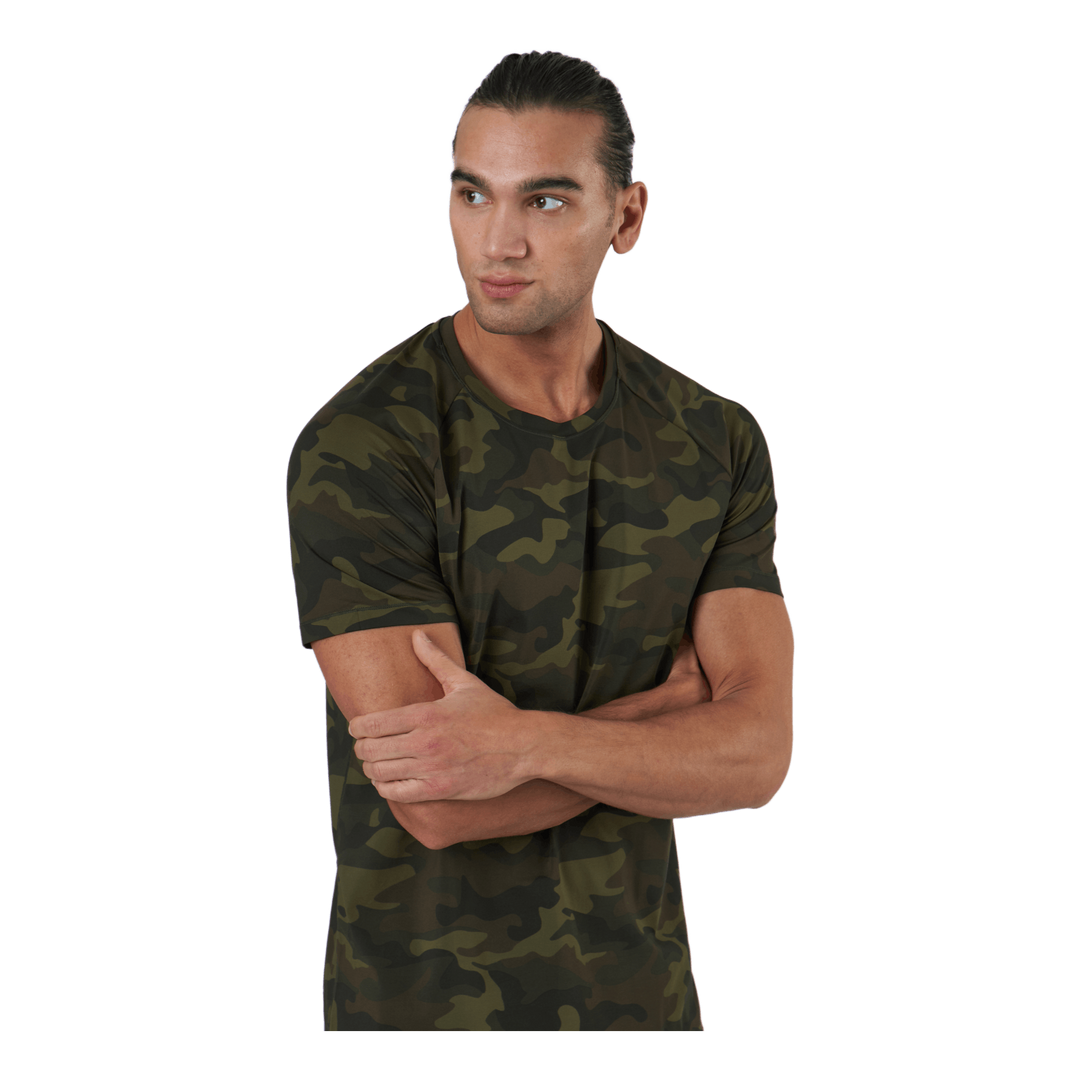 M Printed Tee Action Green