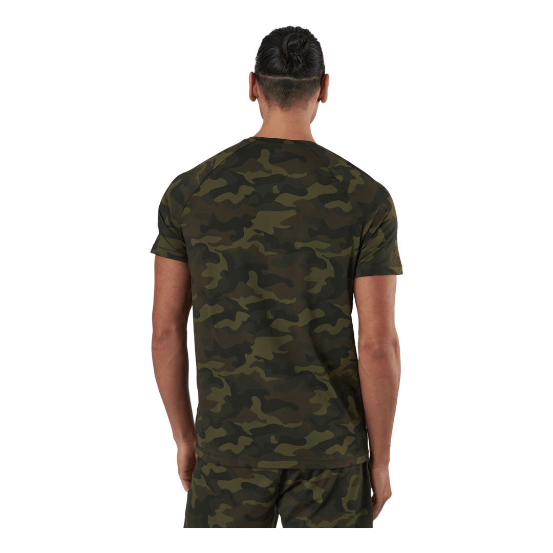 M Printed Tee Action Green