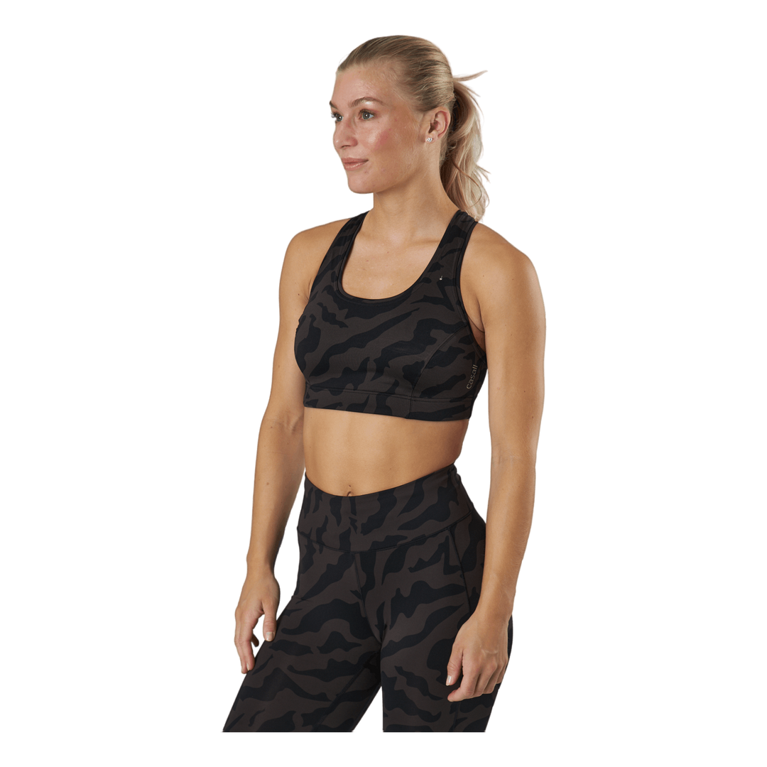 Iconic Sports Bra Escape Licorice
