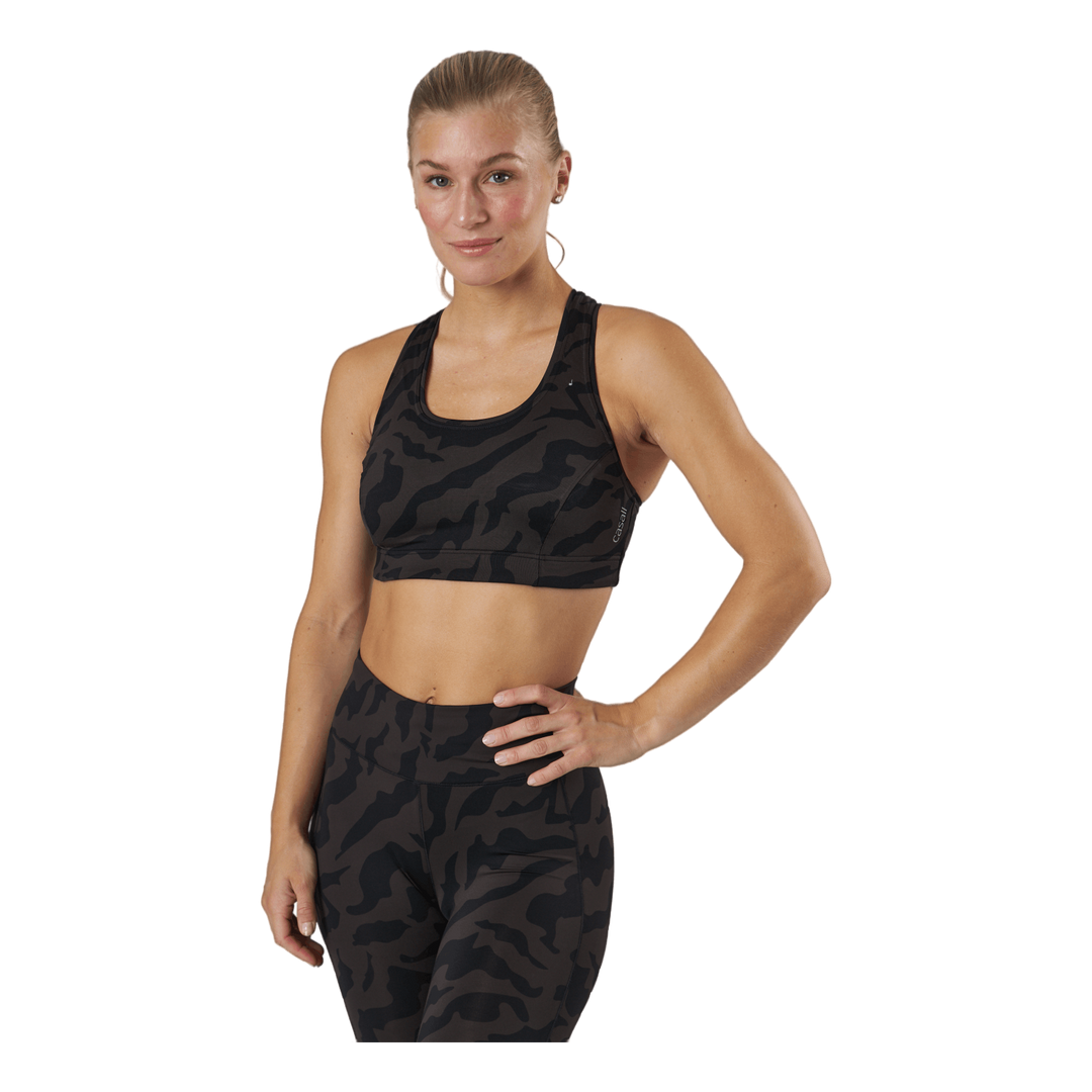 Iconic Sports Bra Escape Licorice
