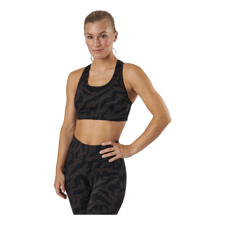 Iconic Sports Bra Escape Licorice