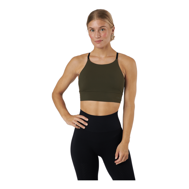 Sculpture Intense Sports Bra Forest Green