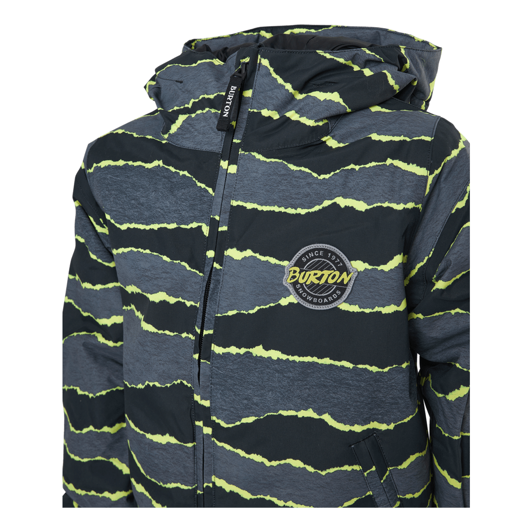 Boys Gameday Jk Torn Stripe