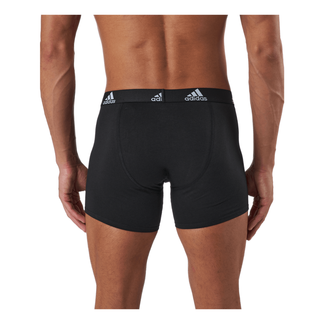 Bos Brief 3Pp Black / Medium Grey Heather / Crew Navy
