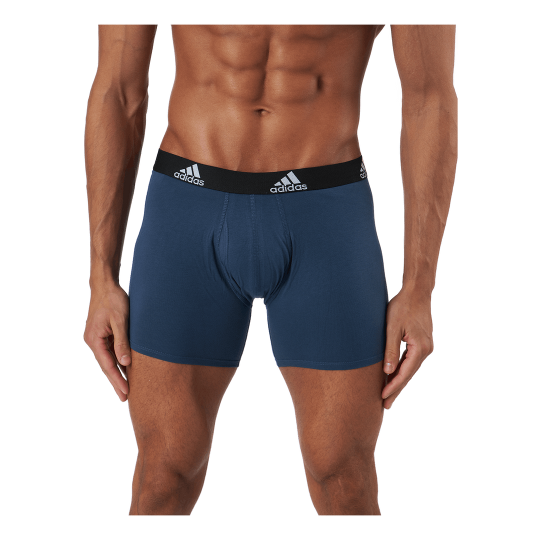 Bos Brief 3Pp Black / Medium Grey Heather / Crew Navy