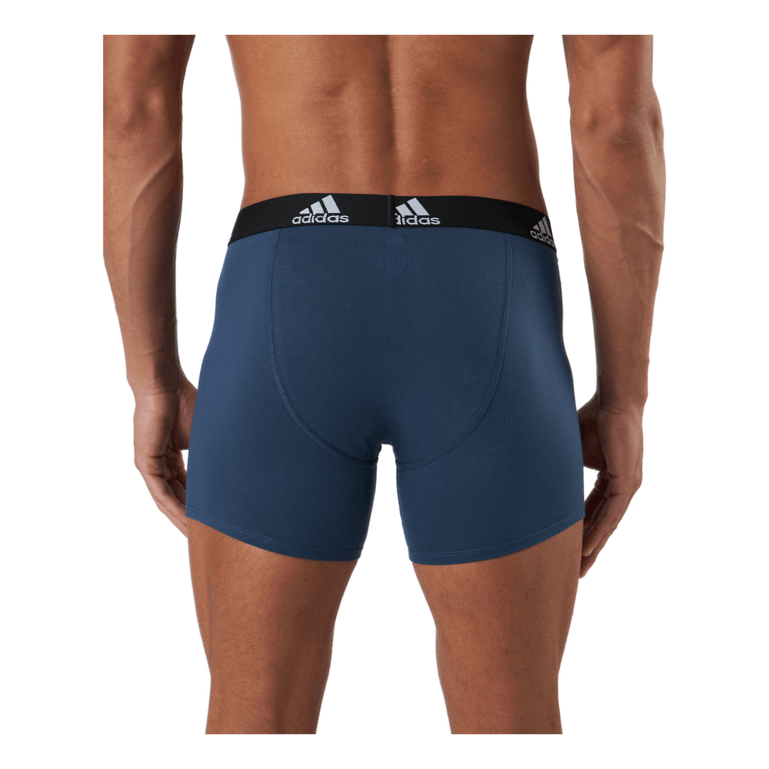 Bos Brief 3Pp Black / Medium Grey Heather / Crew Navy