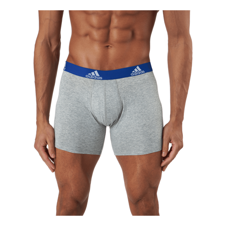 Bos Brief 3Pp Black / Medium Grey Heather / Crew Navy