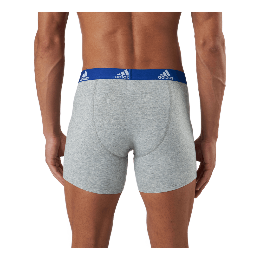 Bos Brief 3Pp Black / Medium Grey Heather / Crew Navy