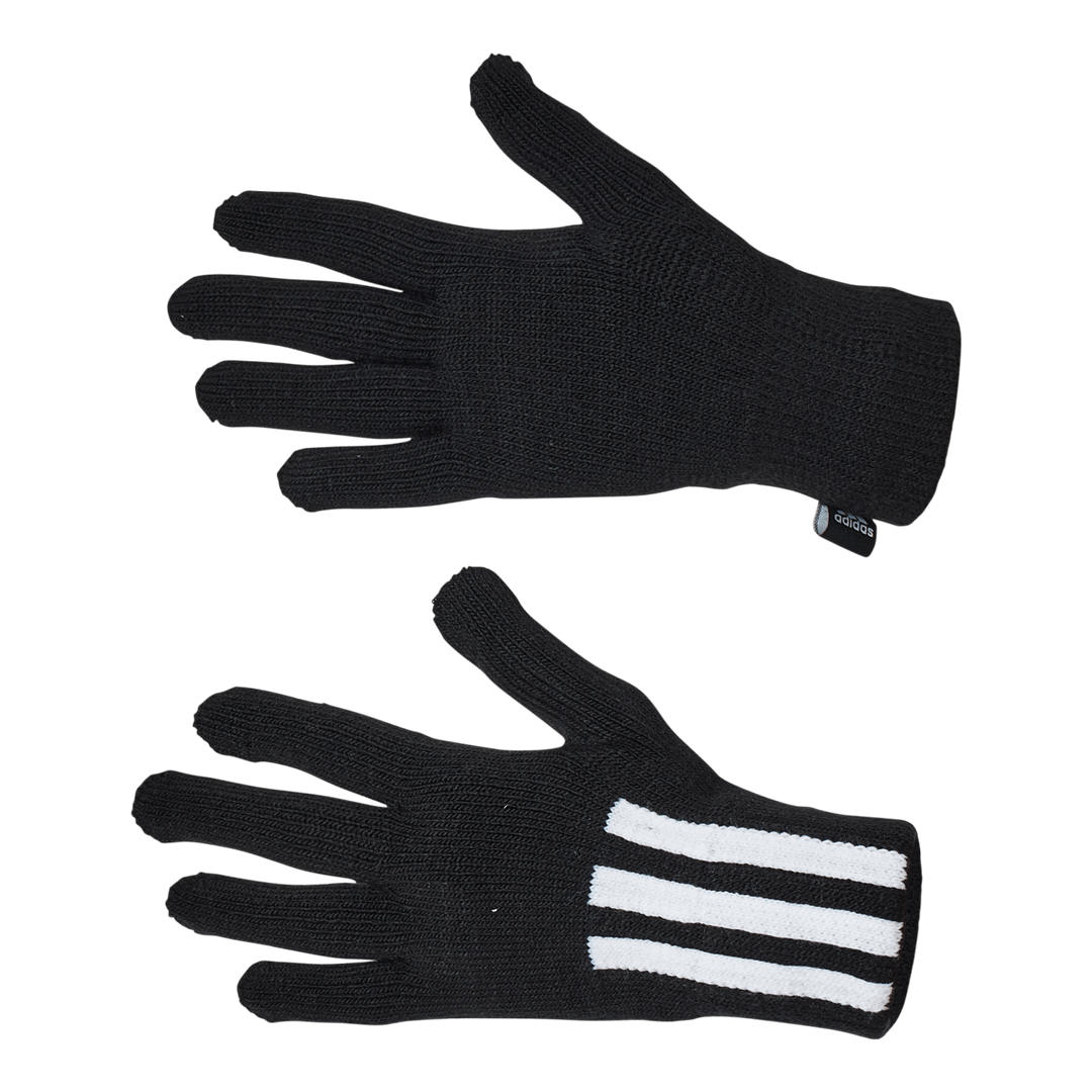 3Stripes Gloves Conductive Black / White / White