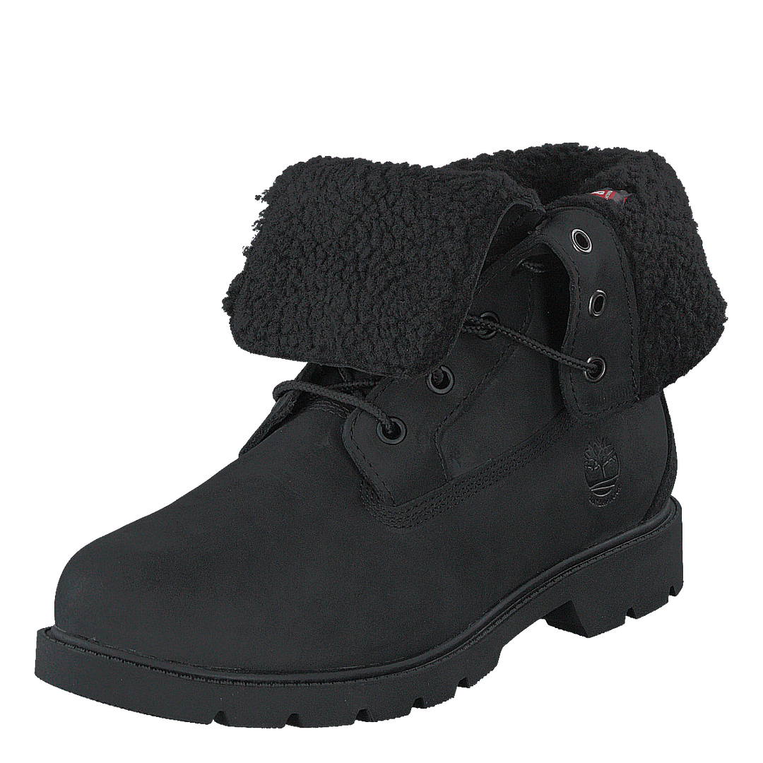 Linden Woods Teddy Fleece Fold Black
