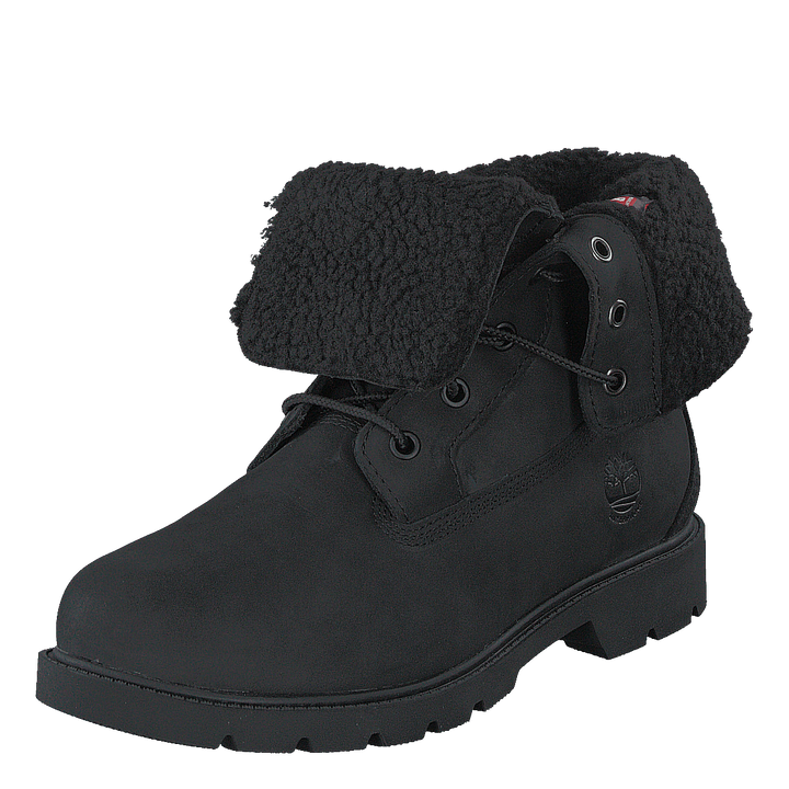 Linden Woods Teddy Fleece Fold Black