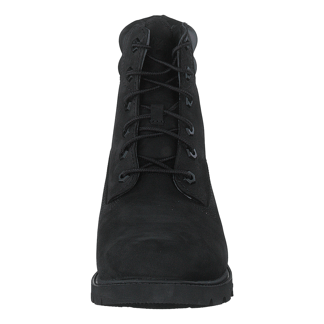 Linden Woods 6in Double Collar Jet Black