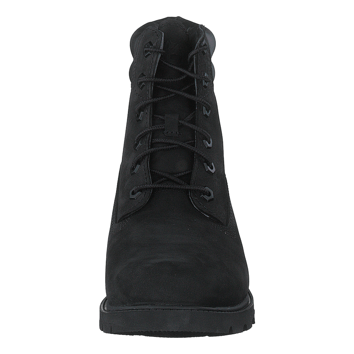 Linden Woods 6in Double Collar Jet Black