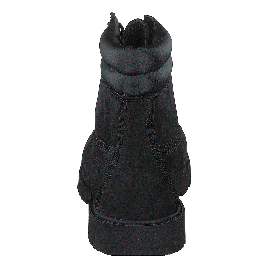 Linden Woods 6in Double Collar Jet Black