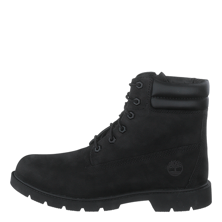 Linden Woods 6in Double Collar Jet Black