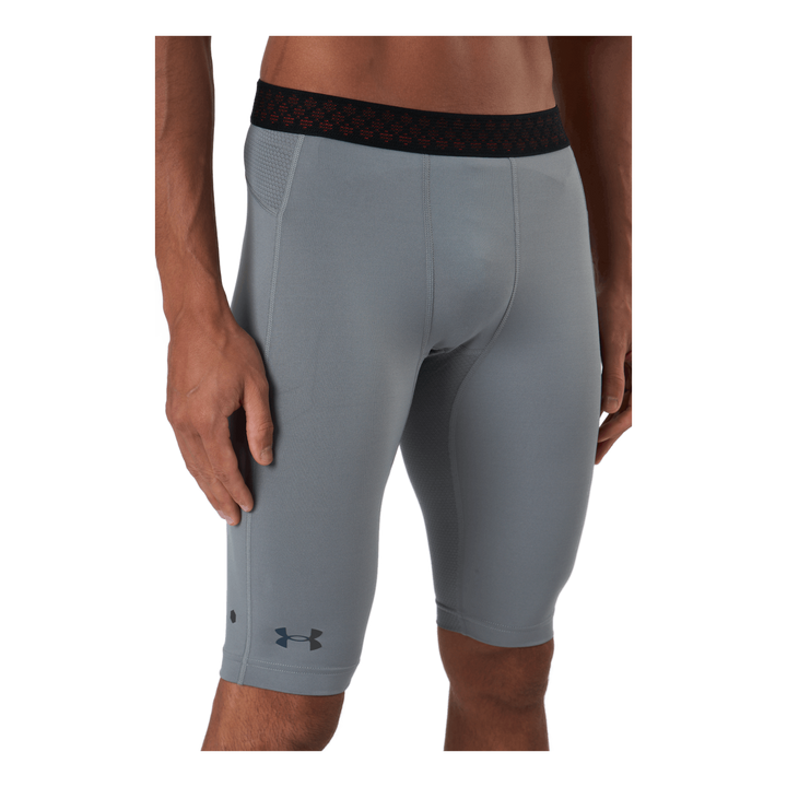 Ua Hg Rush 2.0 Long Shorts Concrete