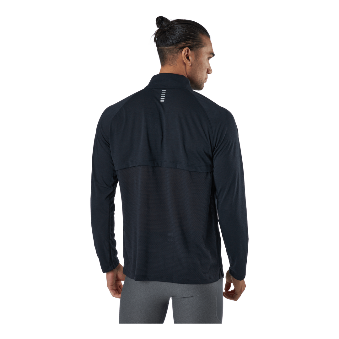 Ua Streaker Half Zip Black