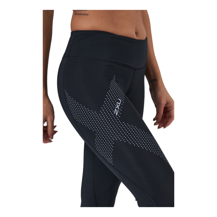 Motion Mid-rise Compression T Black/lavendust