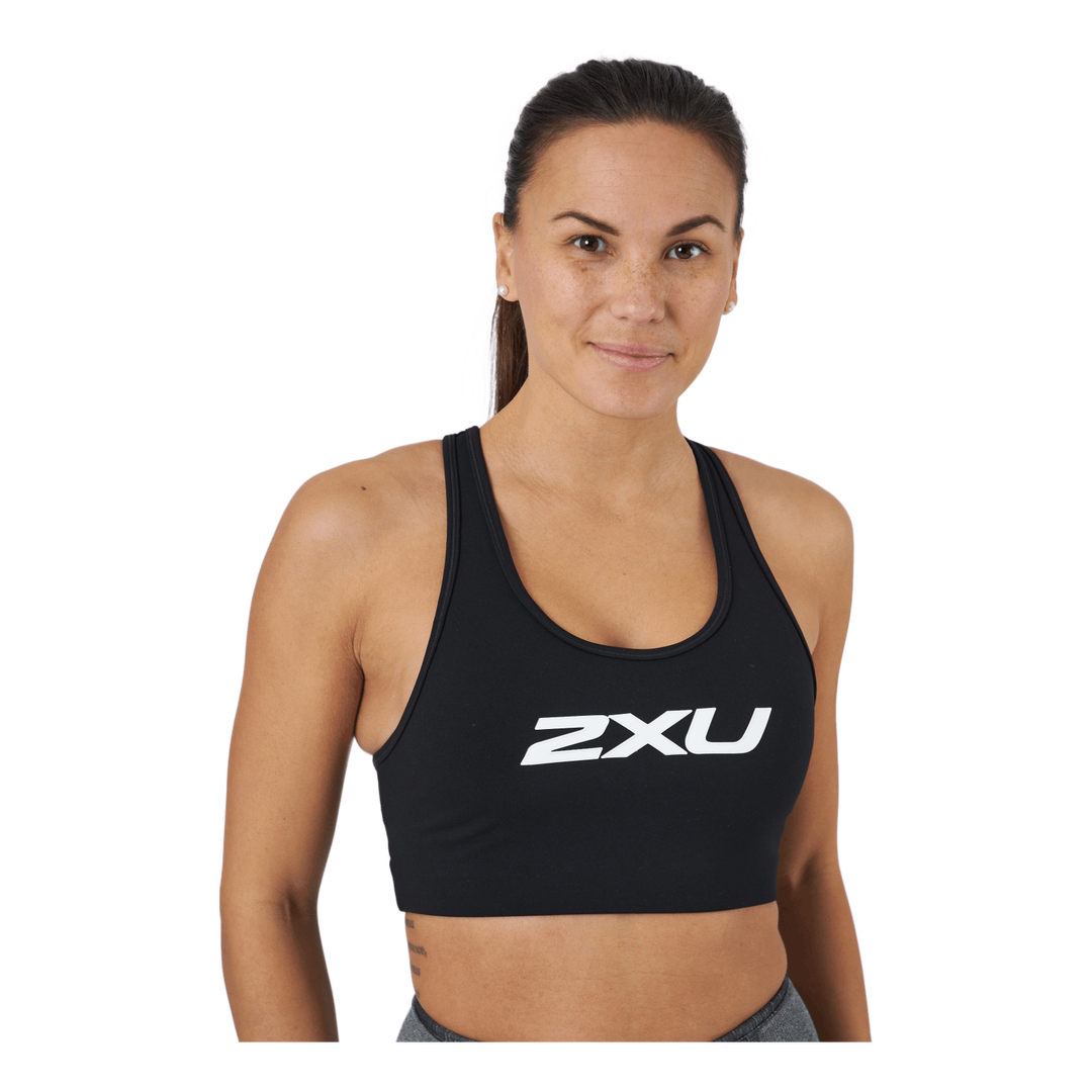 Motion Racerback Crop Black/white