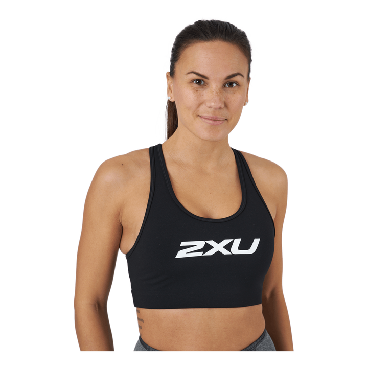 Motion Racerback Crop Black/white