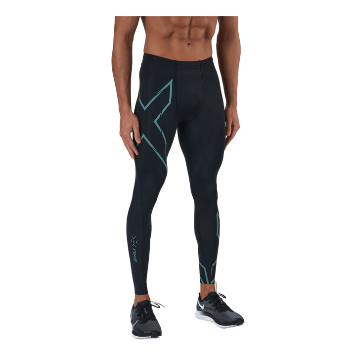 Light Speed Compression Tight Black/silver Sage Reflective
