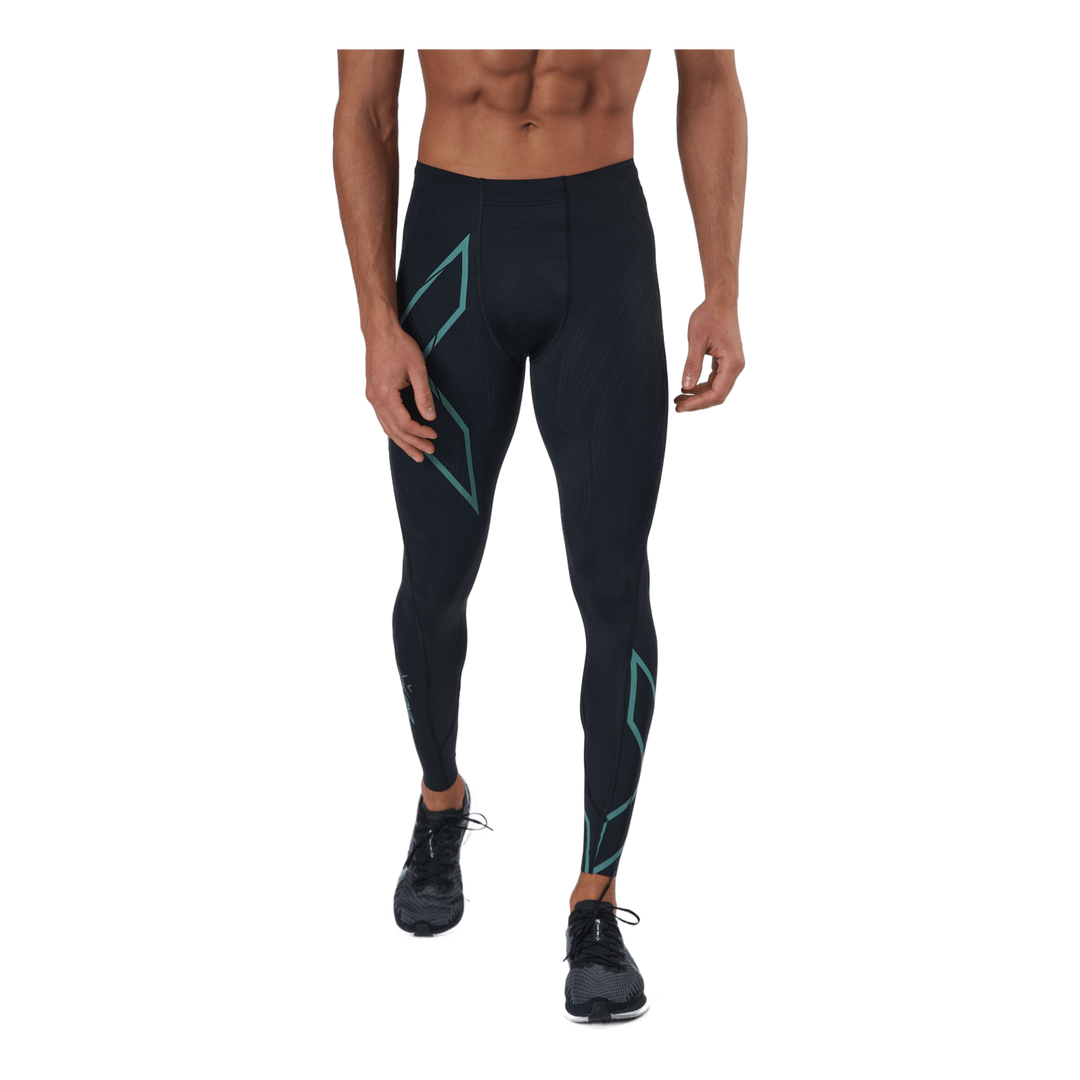 Light Speed Compression Tight Black/silver Sage Reflective