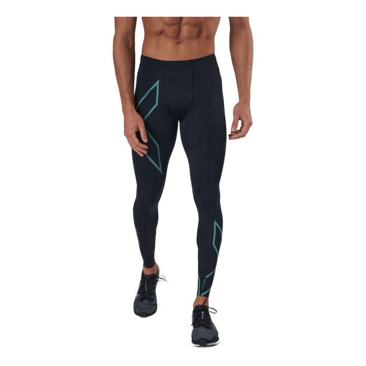 Light Speed Compression Tight Black/silver Sage Reflective