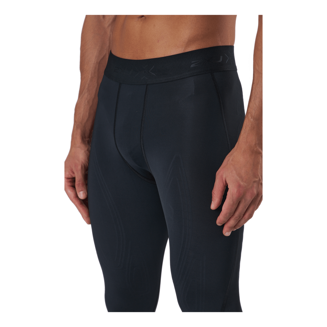 Force Compression Tights Black/gold