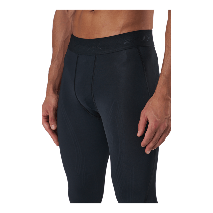 Force Compression Tights Black/gold