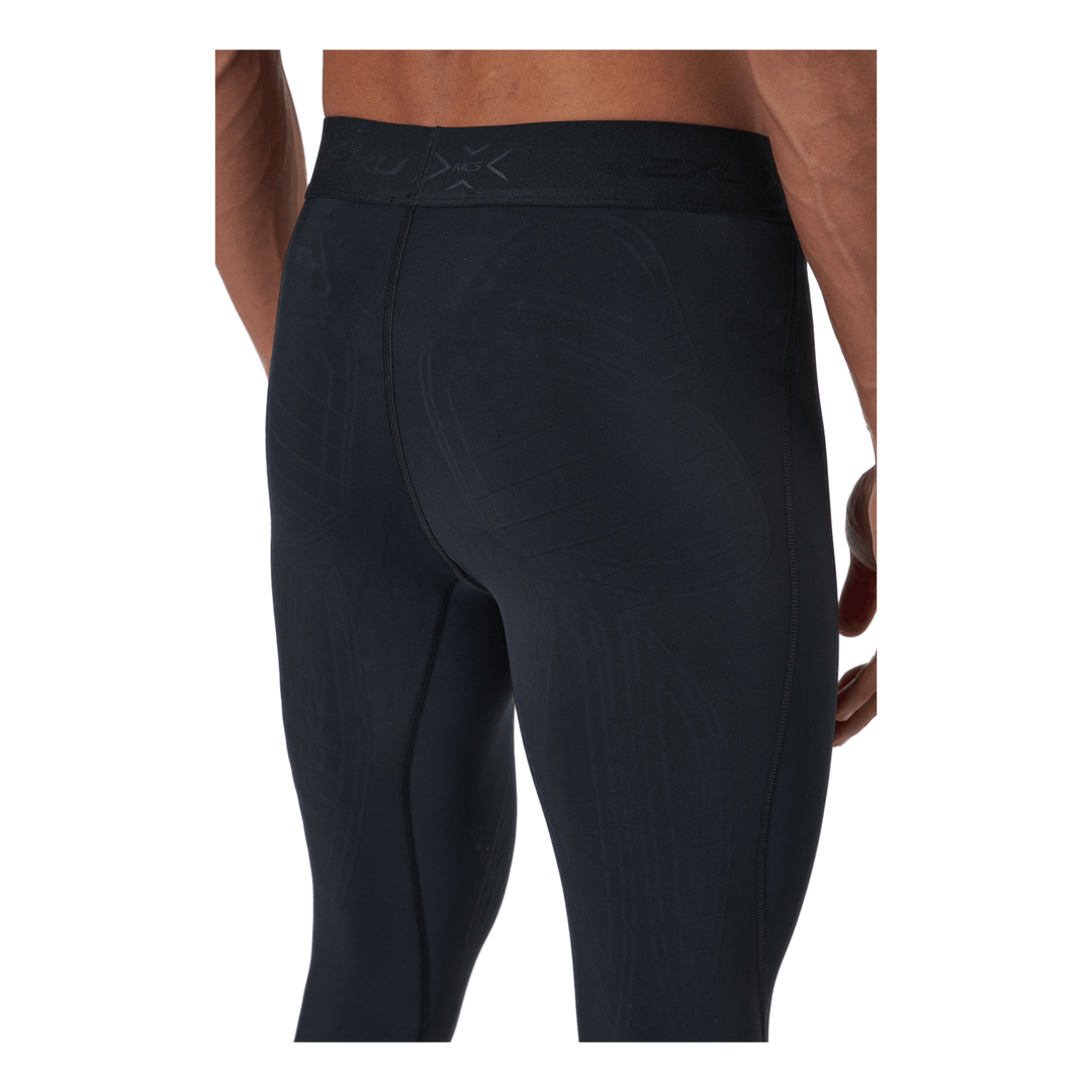 Force Compression Tights Black/gold